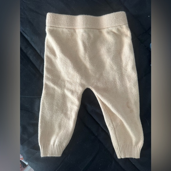 Little Me Blue Knit Sweater and Pants - Picture 3 of 6